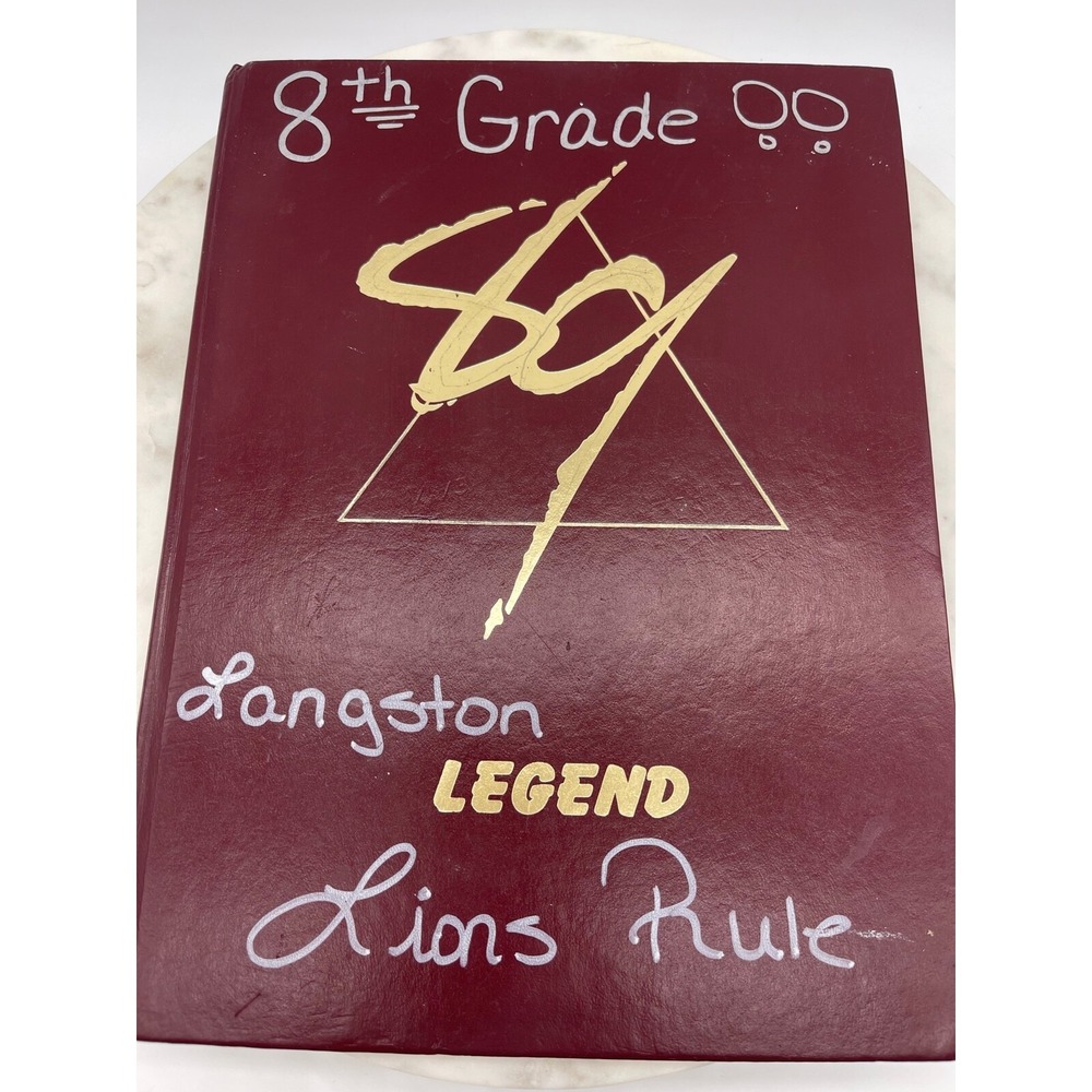 1989 John M Langston Junior High School Legend Year Book Vol 32